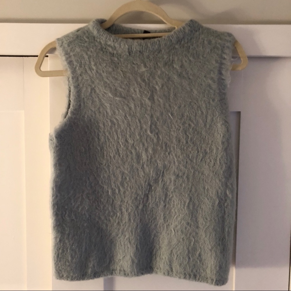 Fluffy wool-blend sweater